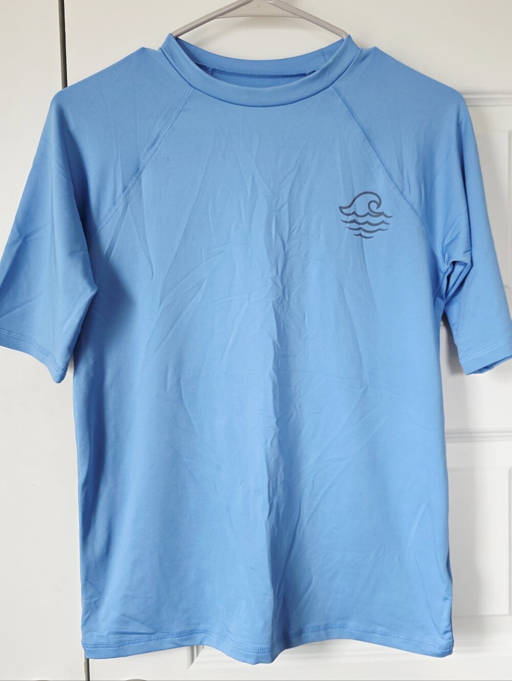 art class Blue Youth Rash Guard Top